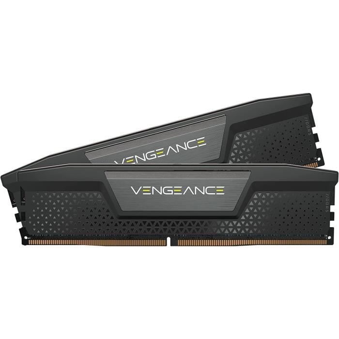 RAM Memory - CORSAIR - Vengeance DDR5 RAM 64GB (2x32GB) 6400MHz CL32 Intel XMP Compatible iCUE - Black