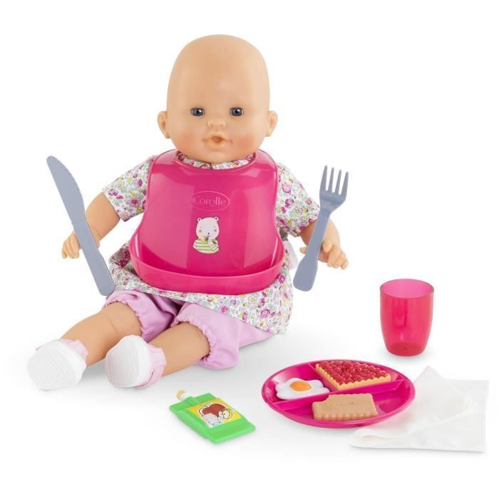 Baby doll accessories - COROLLE - Large Meal Box - For 36 and 42 cm baby dolls - 11 accessories - From 2 years old