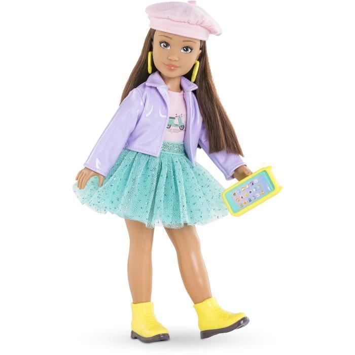 Mannequin Doll - COROLLE - Luna Fashion Week Paris - 28 cm - 4 accessories - Vanilla scent - From 4 years old