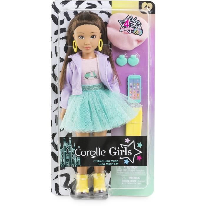 Mannequin Doll - COROLLE - Luna Fashion Week Paris - 28 cm - 4 accessories - Vanilla scent - From 4 years old