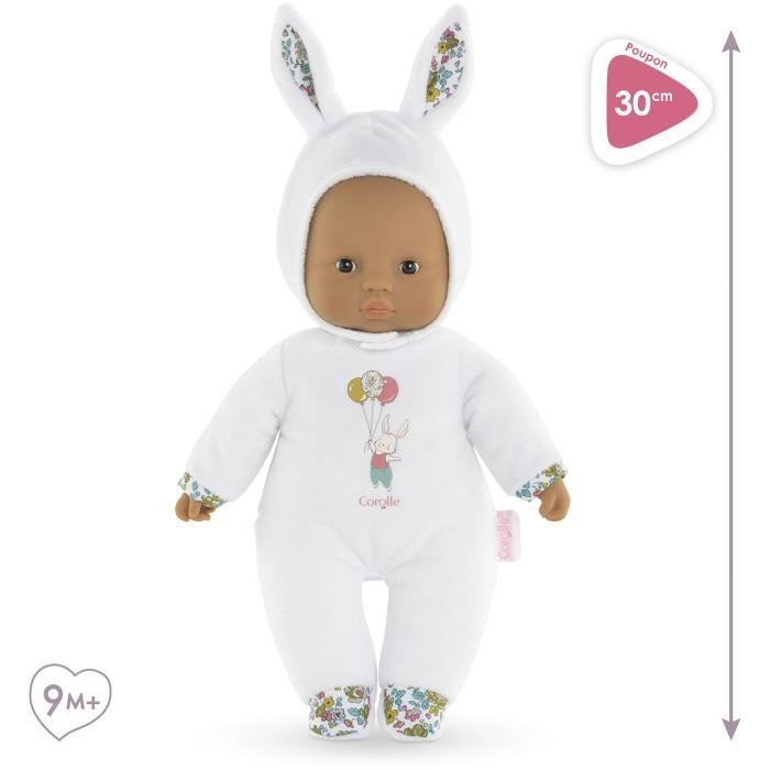 Baby Doll - COROLLE - Pti'Coeur White Rabbit - 30 cm - From 9 months