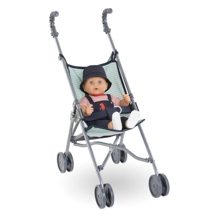 Umbrella stroller - COROLLE - Sage - Lightweight - Foldable - For 36/52 cm babies