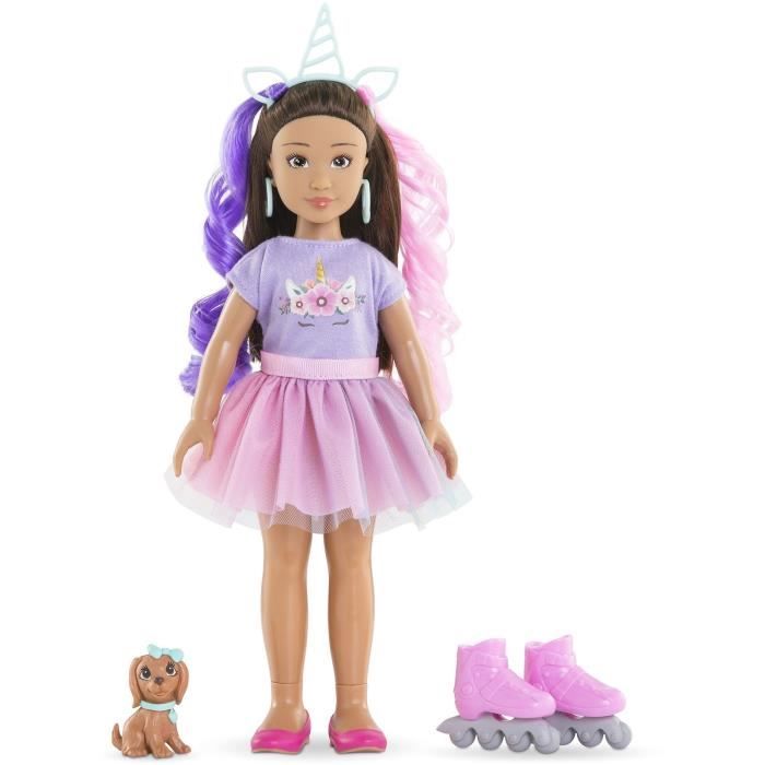 Fashion doll - COROLLE - Luna Unicorn - 28 cm - 4 accessories - from 4 years old