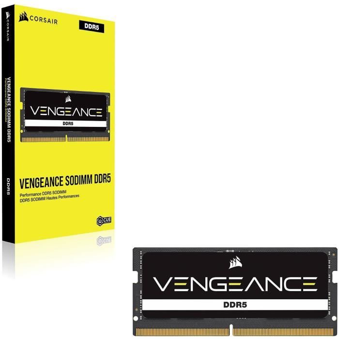 SO-DIMM RAM - Corsair - Vengeance - 16 GB - 5200 MHz - CL44