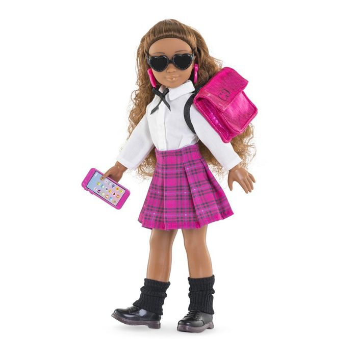 Doll accessories - COROLLE - English College Dressing - 8 accessories - from 4 years old