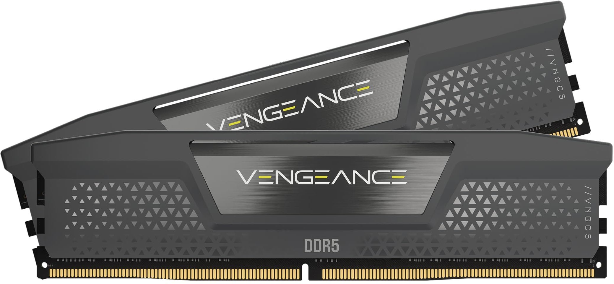 Mémoire RAM - CORSAIR - CMK32GX5M2B6400Z36 - 32 Go 2x 16 Go - VENGEANCE DDR5 Grey Heatspreader 6400MT/s - DIMM - CL 36