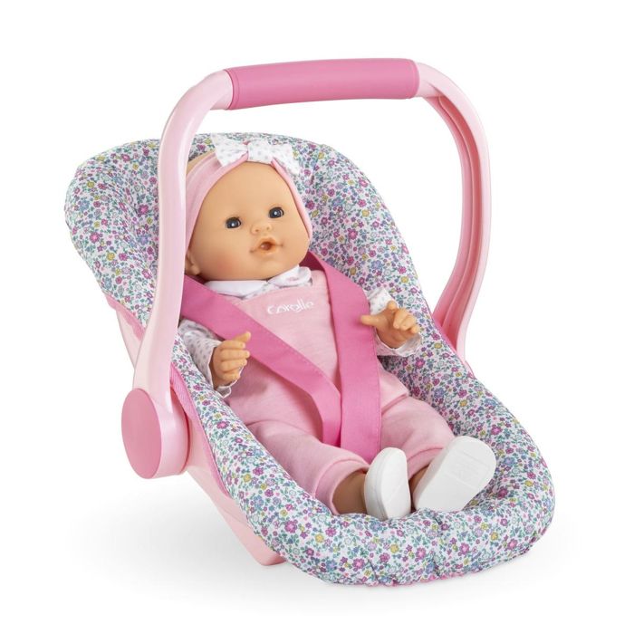 Floral doll carrier for 36 and 42 cm dolls
