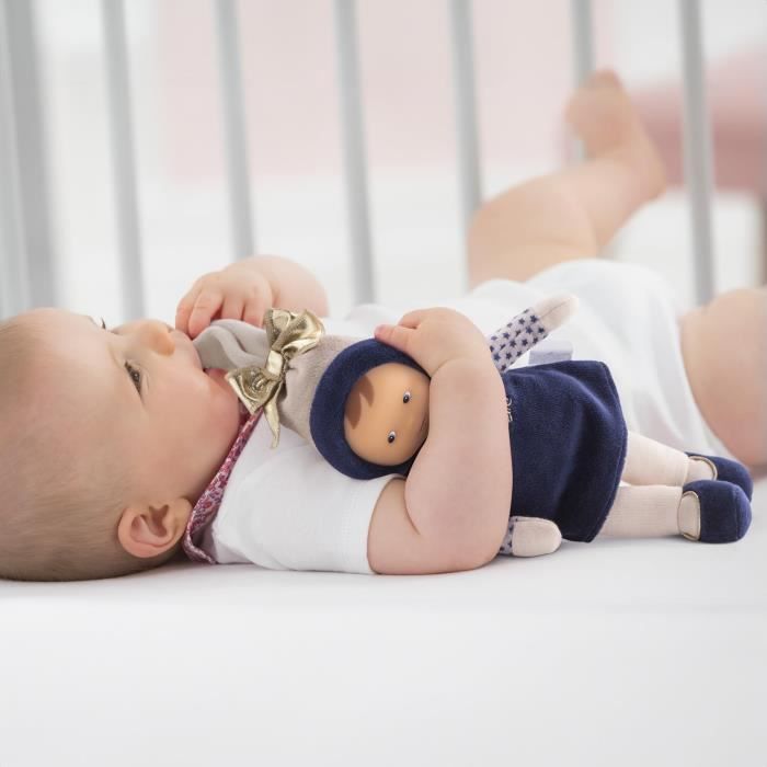 My Doudou COROLLE - Miss Marine Reves d'Etoiles - 25 cm - small doll - vanilla scent - from birth