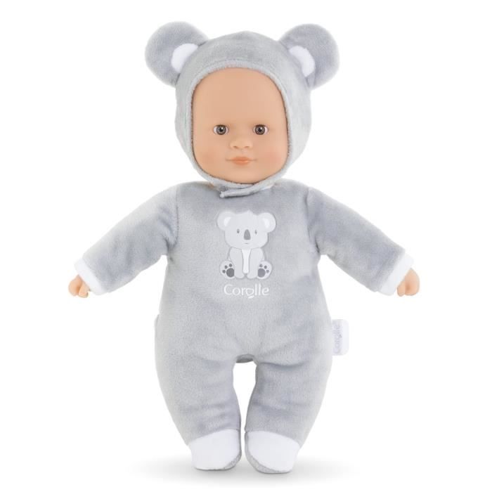 My Doudou COROLLE - Pti' Coeur Koala - 30 cm - small baby doll - vanilla scent - from 9 months