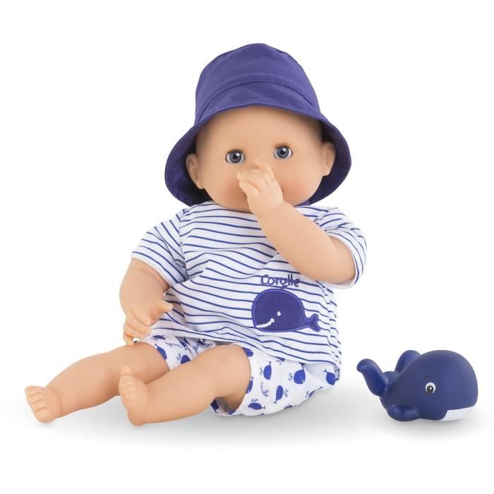 My First COROLLE Baby Doll - Baby Bath Marine - 30cm - From 18 months
