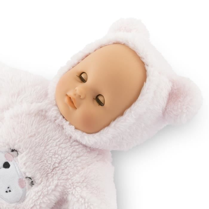 My First COROLLE Baby Doll - Baby Calin Love Bear - 30 cm - 2 accessories - vanilla scent - from 18 months