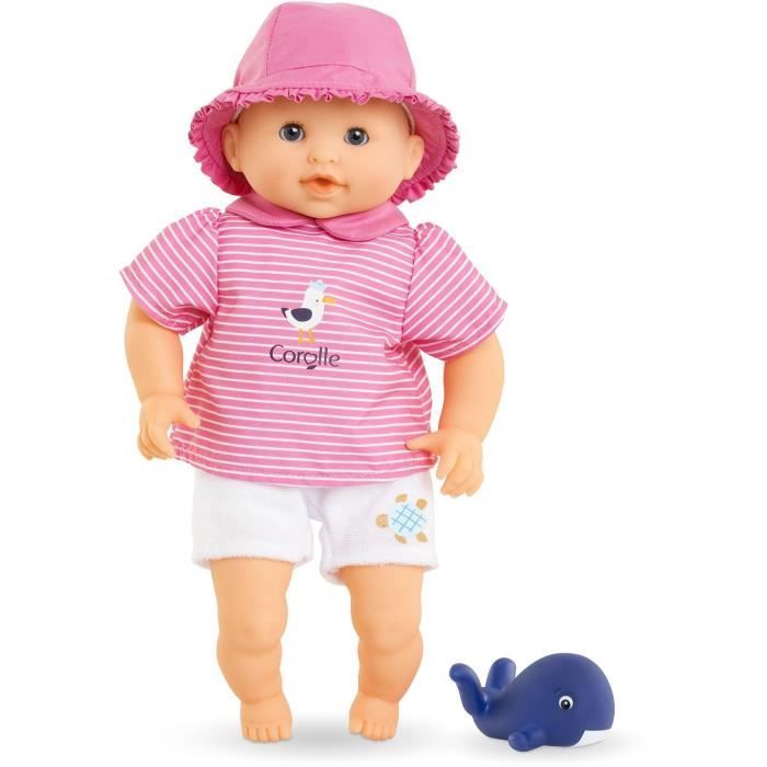 Baby doll - COROLLE - Baby Bath Ocean - 30 cm - bath toy - from 18 months