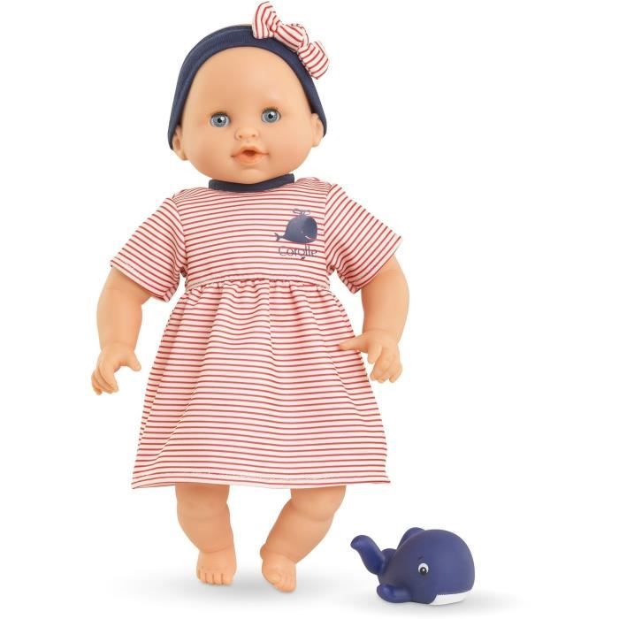 Baby Doll - COROLLE - Calypso Bath Baby - 30 cm - Bath Toy - From 18 Months