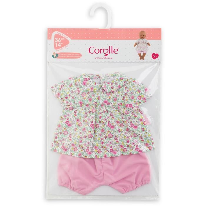 Bloomer Garden in Flowers - COROLLE - Clothing - For 36cm Doll - From 2 years old