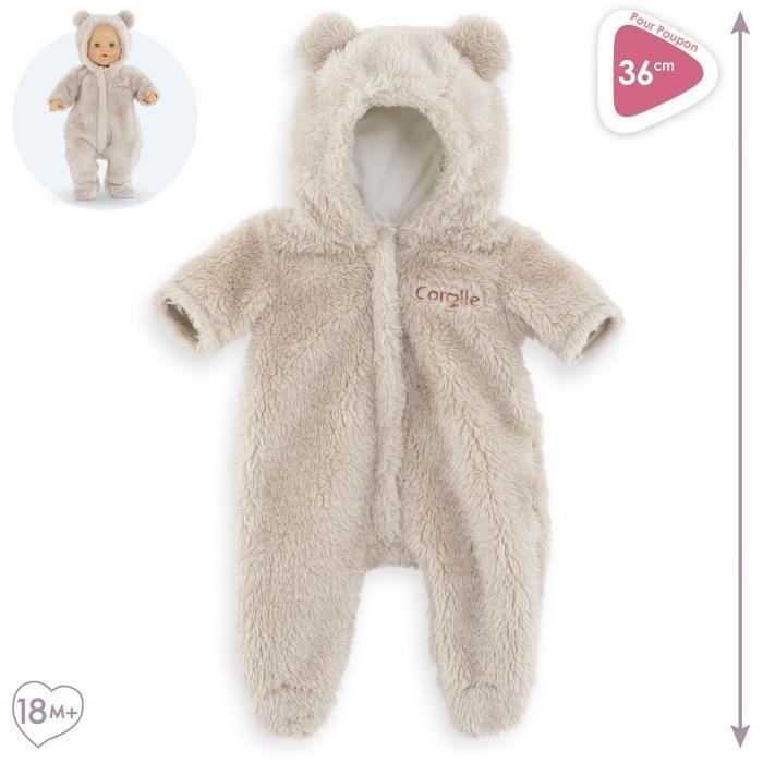 Bear Pilot - COROLLE - Clothing - For 36cm Doll - From 2 years old