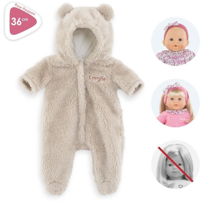 Bear Pilot - COROLLE - Clothing - For 36cm Doll - From 2 years old