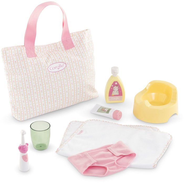 My 30/36 cm Baby Accessories - COROLLE - Diaper-Changing Accessory Set - Tulip Pattern