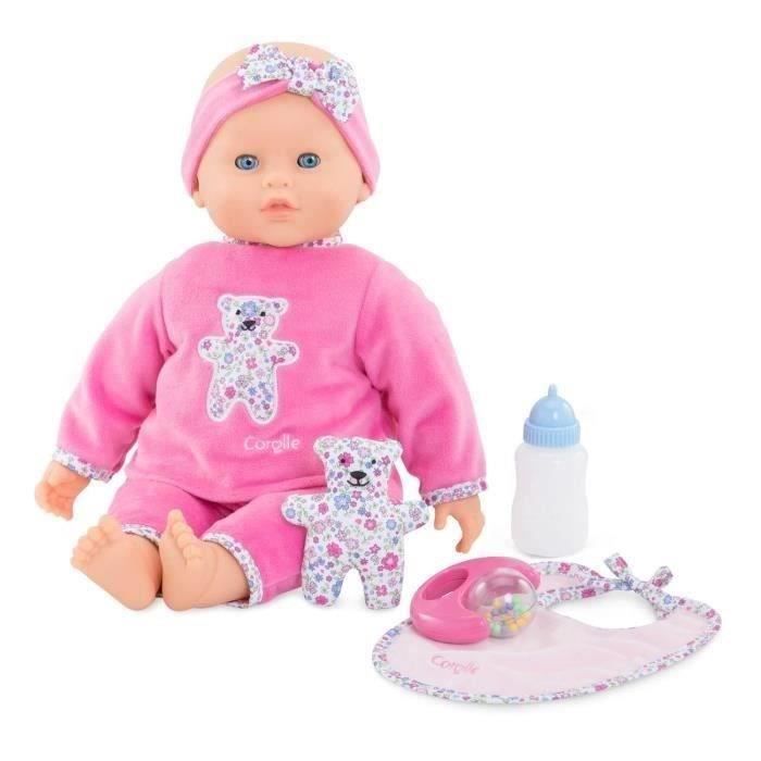 Large interactive Lucille baby doll - COROLLE - Mon Grand Poupon - 42cm - From 2 years old