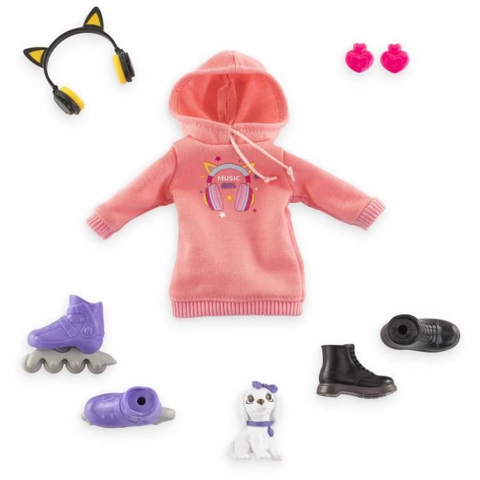 Fashion doll - COROLLE - Melody Music & Mode - 28 cm - 4 accessories - from 4 years old