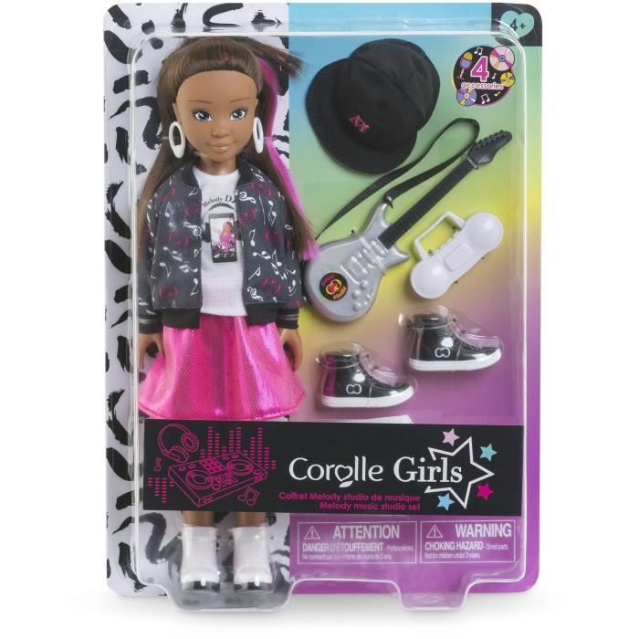 Fashion doll - COROLLE - Melody Music Studio - 28 cm - 4 accessories - from 4 years old