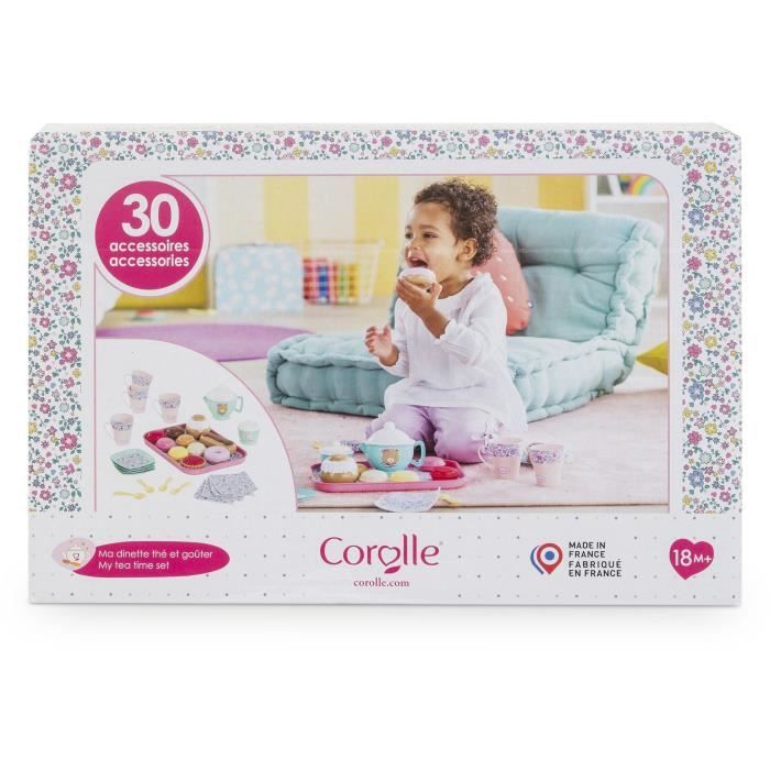Baby accessories - COROLLE - My Tea and Snack Dinette - 30 accessories - from 18 months