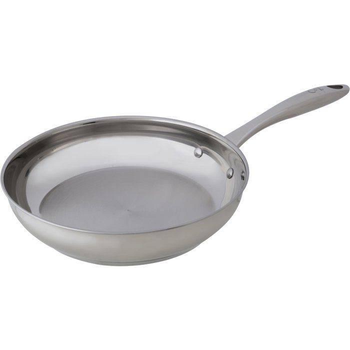 Cozy & Trendy 2803315 Stainless Steel Frying Pan - D 28 cm - All Heat Sources Including Induction