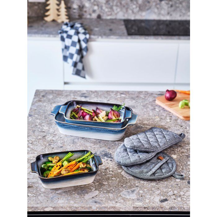 Plat a four - COSY & TRENDY - Nora Set 3 - Résistant chaleur - Polyvalent - Cuisine