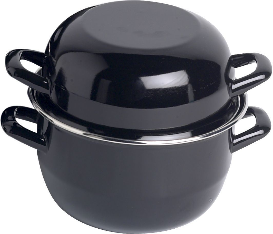 COZY & TRENDY Pot with mold - D18cm Black-1.2Kg-2.8L