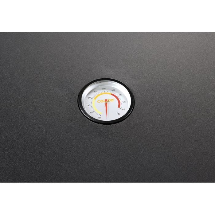 Gas pizza oven 17 - COZZE - 90426 - Rotary - Integrated thermometer and door