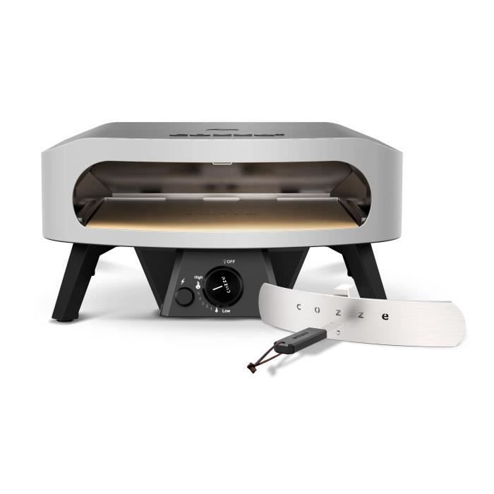 Pizza oven - COZZE - 17 - Gas - 8 KW - Up to 450°C - Thermometer included - Door
