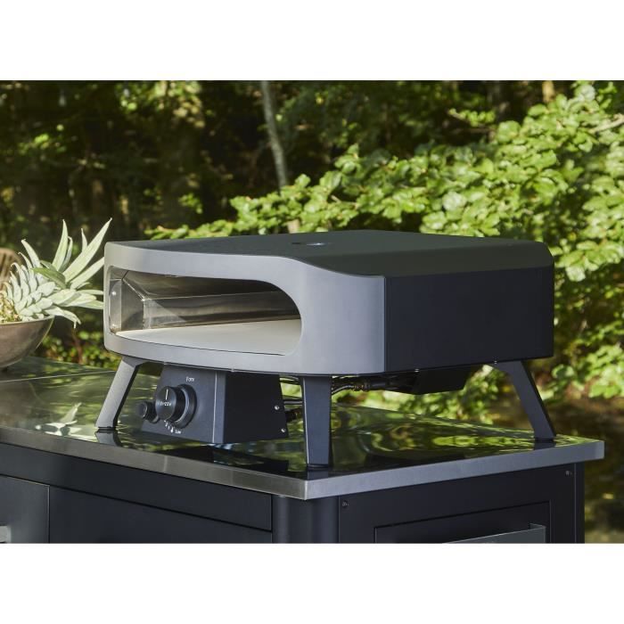 Pizza oven - COZZE - 17 - Gas - 8 KW - Up to 450°C - Thermometer included - Door