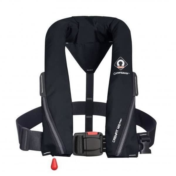 Lifting vest - Crewsaver - Crewfit 165n Sport - Automatic - Without harness - Black