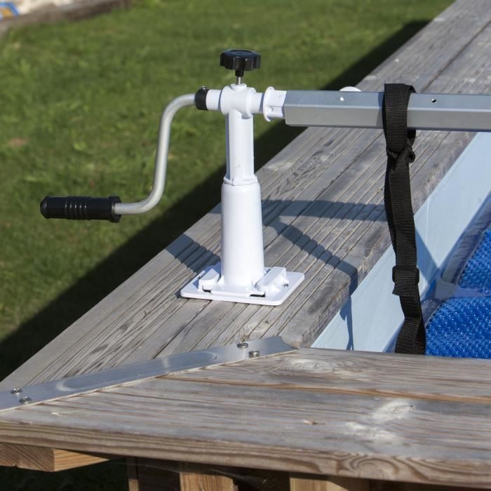 GRE - Cover reel for above ground pools up to 5.8m wide - cylindrical model