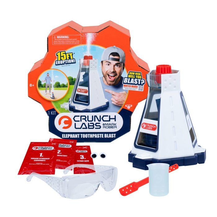 Science Kit - CRUNCHLABS - Elephant Toothpaste - Foam Explosion - Experiment