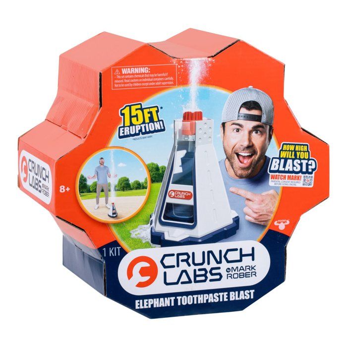 Science Kit - CRUNCHLABS - Elephant Toothpaste - Foam Explosion - Experiment