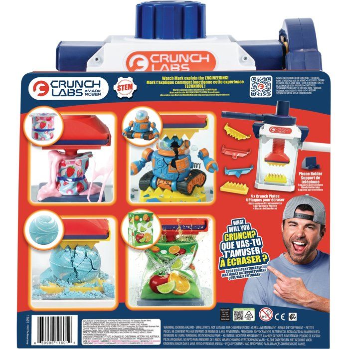 Kit scientifique - CRUNCHLABS - Crunchinator - Presse hydraulique - Expériences