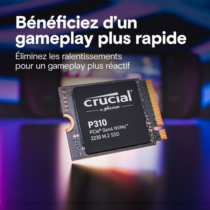 Internal Solid State Drive - CRUCIAL - P310 2TB PCIe Gen4 2230 NVMe M.2 SSD (CT2000P310SSD2)