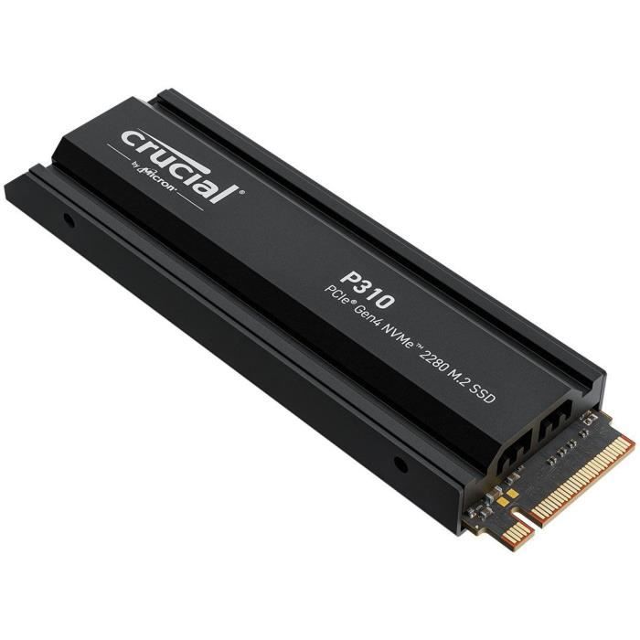 CRUCIAL - P310 - Internal SSD - 1TB - Gen4 - NVMe M.2 - Up to 7100 MB/s