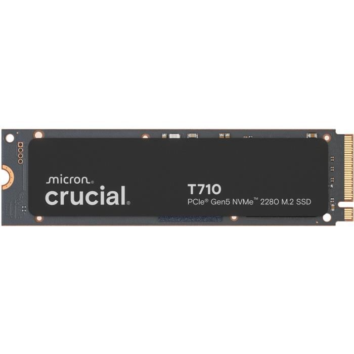 CRUCIAL - Internal SSD - T710 - 4 TB - PCIe Gen 5 NVMe M.2