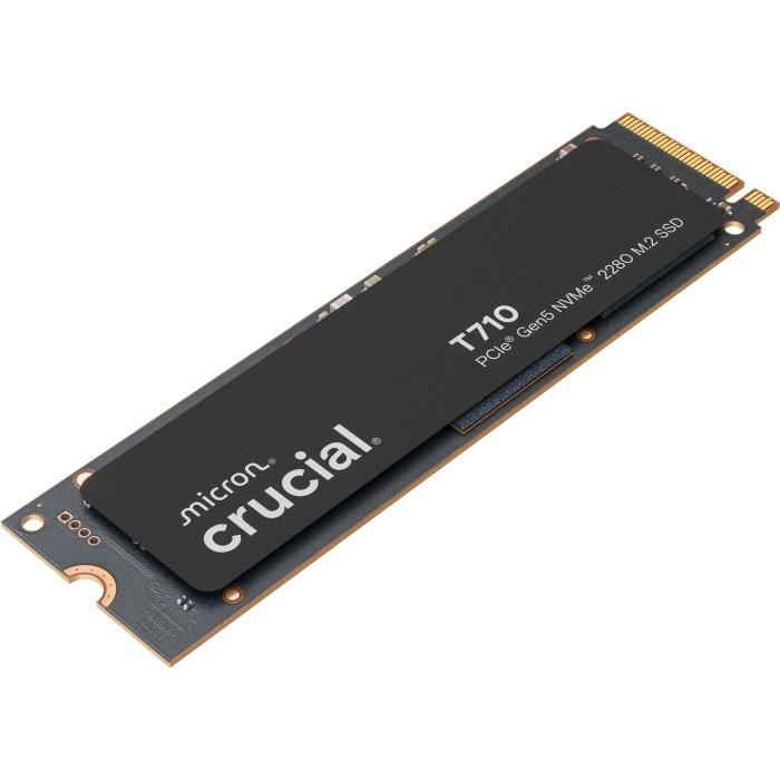 CRUCIAL - Internal SSD - T710 - 4 TB - PCIe Gen 5 NVMe M.2