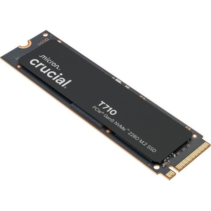 CRUCIAL - Internal SSD - T710 - 4 TB - PCIe Gen 5 NVMe M.2