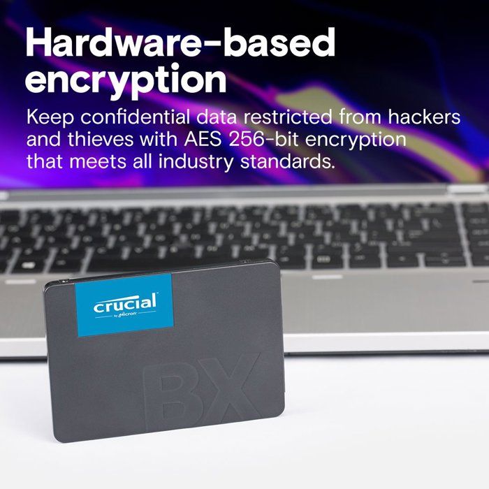CRUCIAL - Internal SSD Drive - BX500 - 4TB - 2.5 inches (CT4000BX500SSD1)