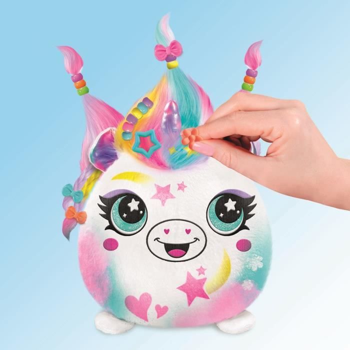 Canal Toys - Airbrush Plush - Squishy Hair'iffic plush to style and decorate with electronic spray, markers, -AIR 040- random