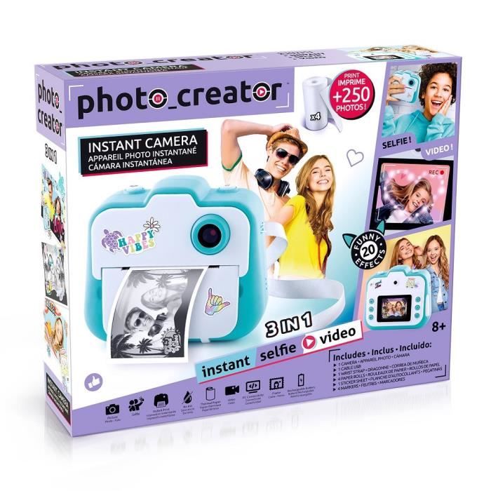 PHOTO CREATOR - 3 in 1 Instant Print Camera - CLK 001