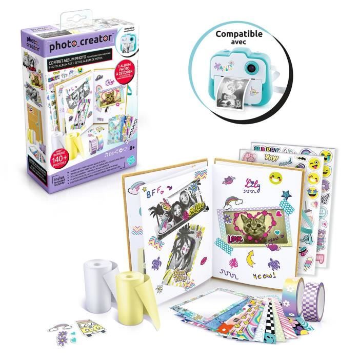 PHOTO CREATOR - Photo Album Box for Instant Print Camera - Photo Creator Compatible - CLK 007 - Canal Toys