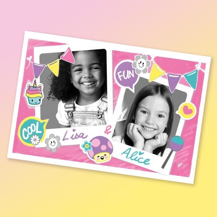PHOTO CREATOR - Junior instant print camera - Unicorn theme - CLK 013 - Canal Toys