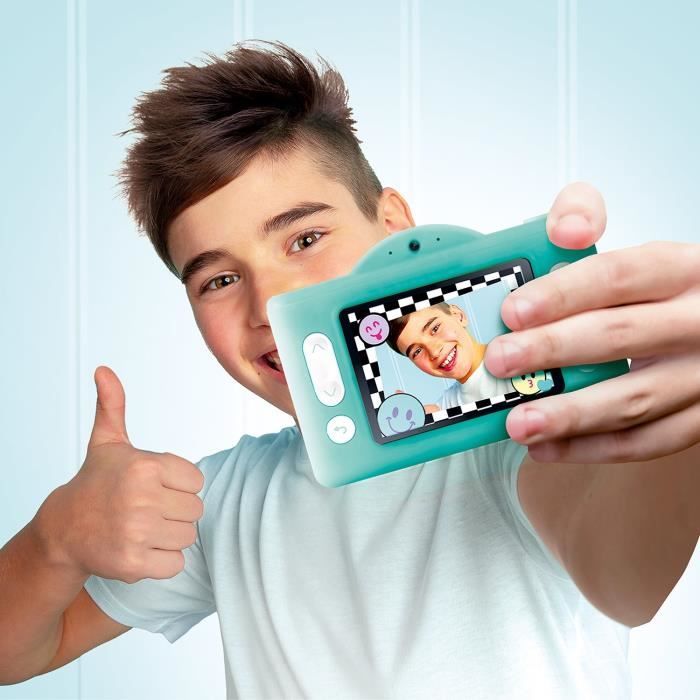 Canal Toys - Photo Creator - Pop Digital Camera Green Color - With 32GB SD card included