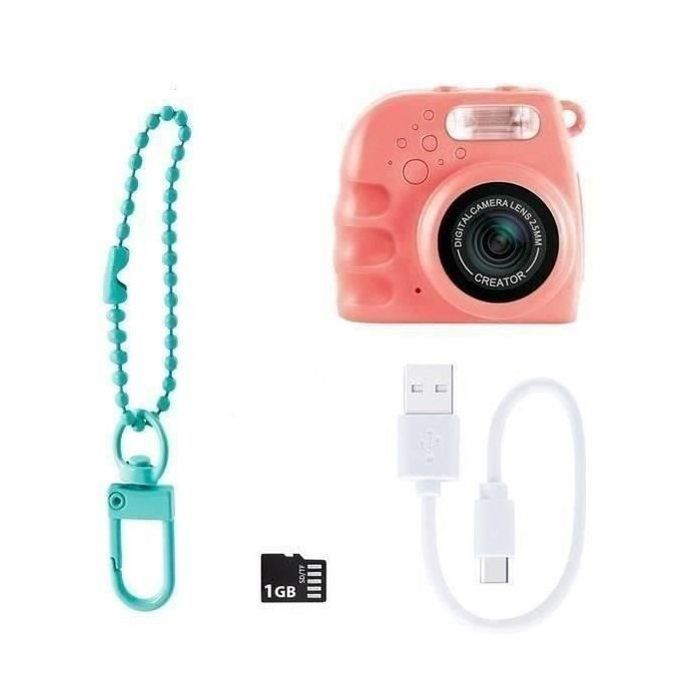 Canal Toys  Photo Creator  Mini Cam' Digital Photo and Video Camera  Instant - with Keychain and 1GB SD Card Included  CLK 06