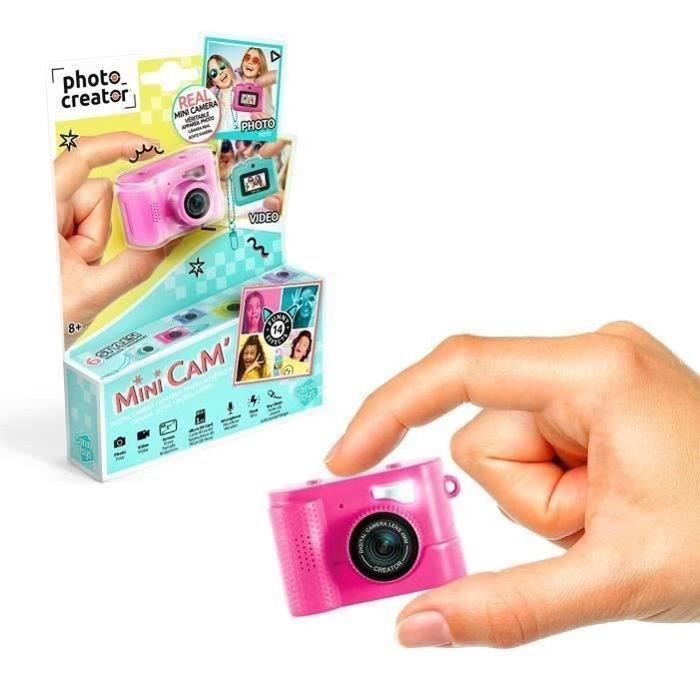 Canal Toys  Photo Creator  Mini Cam' Digital Photo and Video Camera  Compact - with Keychain and 1GB SD Card Included  CLK 06