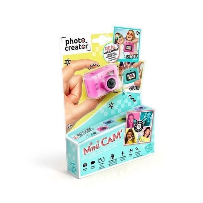 Canal Toys  Photo Creator  Mini Cam' Digital Photo and Video Camera  Compact - with Keychain and 1GB SD Card Included  CLK 06